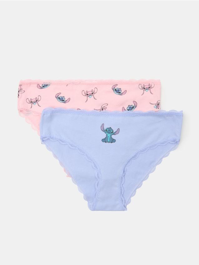 Pamučne gaćice 2 pakovanja Stitch - SINSAY