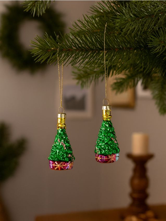 Sinsay - Balenie 2 vianočných ozdôb - viacfarebná