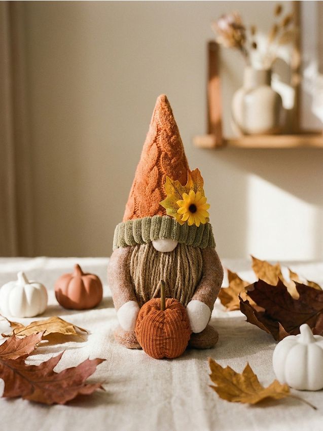 Sinsay - Decorațiune de sine stătătoare în formă de spiriduș cu dovleac - multicolor