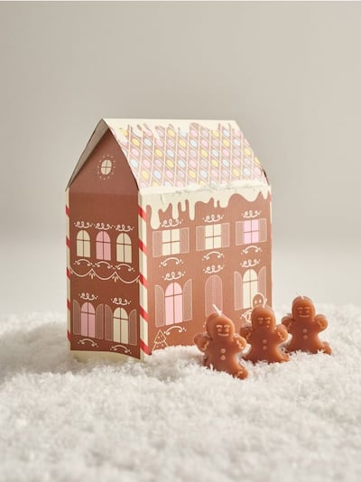 Kutija za odlaganje sa poklopcem sa božićnim motivom