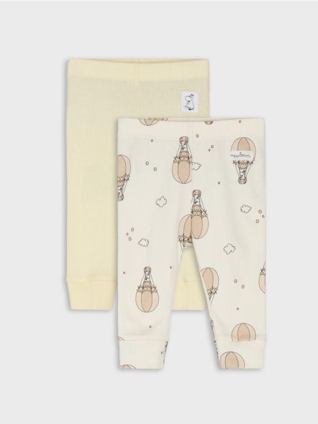 Sinsay - Set 2 colanți din bumbac Moomins - altele