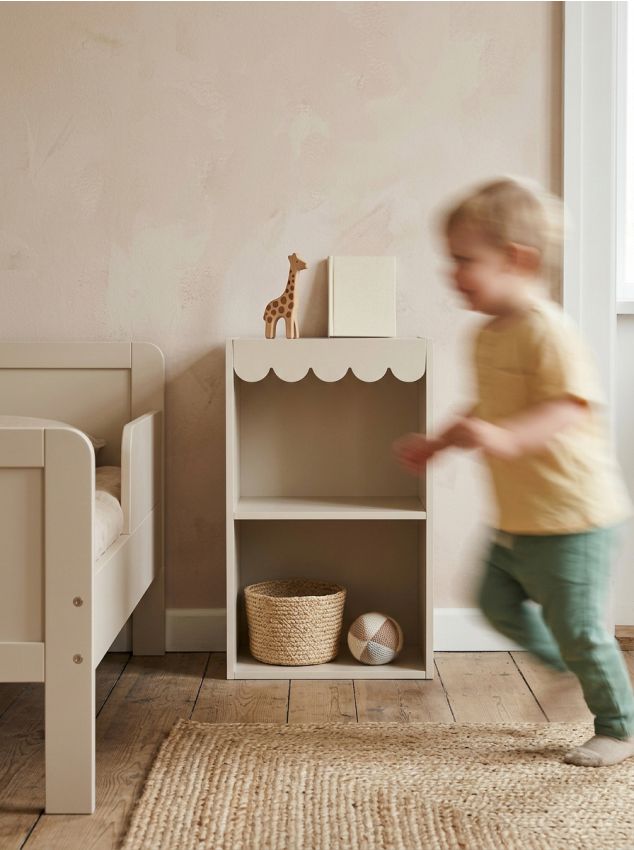 Sinsay - Poliță de sine stătătoare cu nișă decorativă - nude