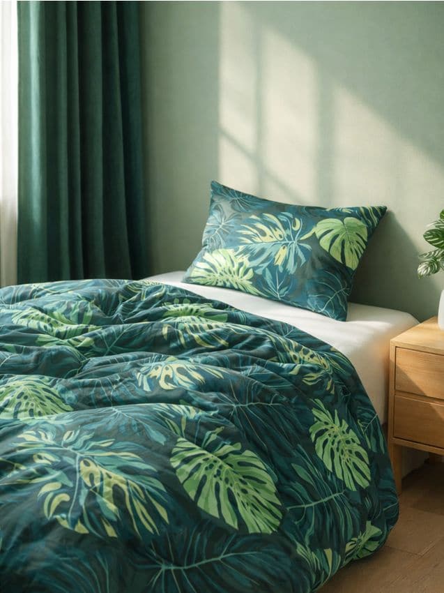 Raphus Cucullatus Set Biancheria Da Letto King Con Stampa Mucca: Piumino 259x228 Cm E 2 Federe, Microfibra Morbida - 2