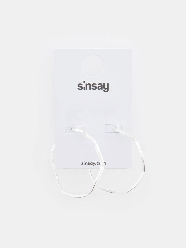 Sinsay - Náušnice - sříbrná