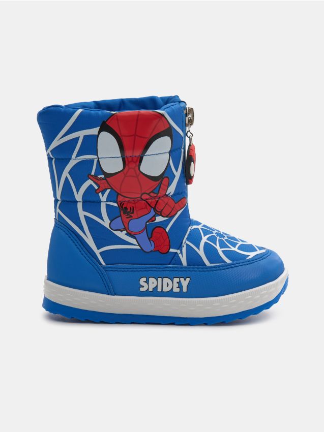 Sinsay - Cizme de zăpadă cu talpă ușoară Spidey & His Amazing Friends - albastru