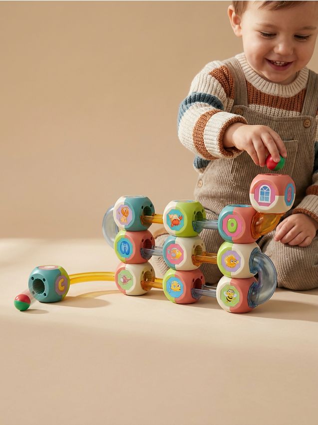 Sinsay - Jucărie - Set pentru construirea pistei cu bile - multicolor