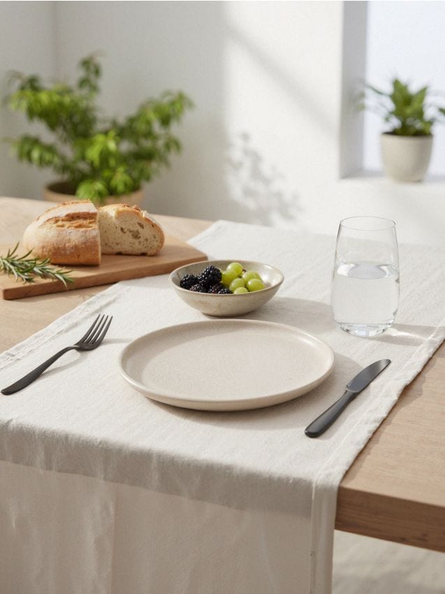 Sinsay - Set de 2 farfurii - crem