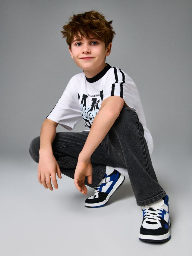 Sinsay - Tenisi cu velcro și șireturi elastice - multicolor