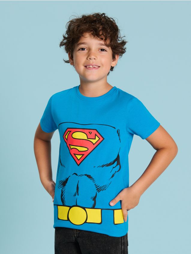Sinsay - Tricou Superman - albastru
