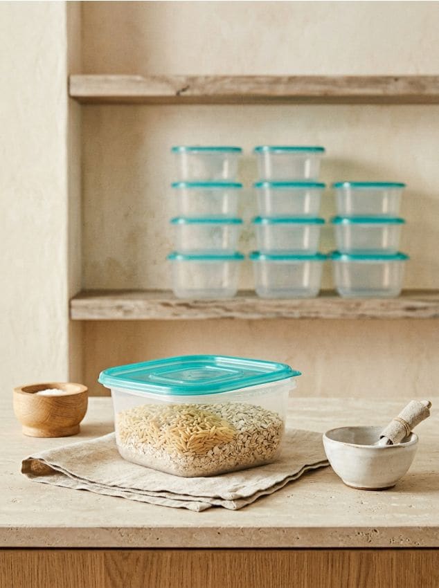 Sinsay - Recipiente pentru alimente 10 pack - light blue