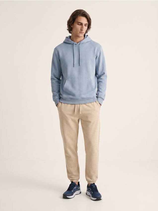 Sinsay - Pantaloni de trening tip jogger - bej