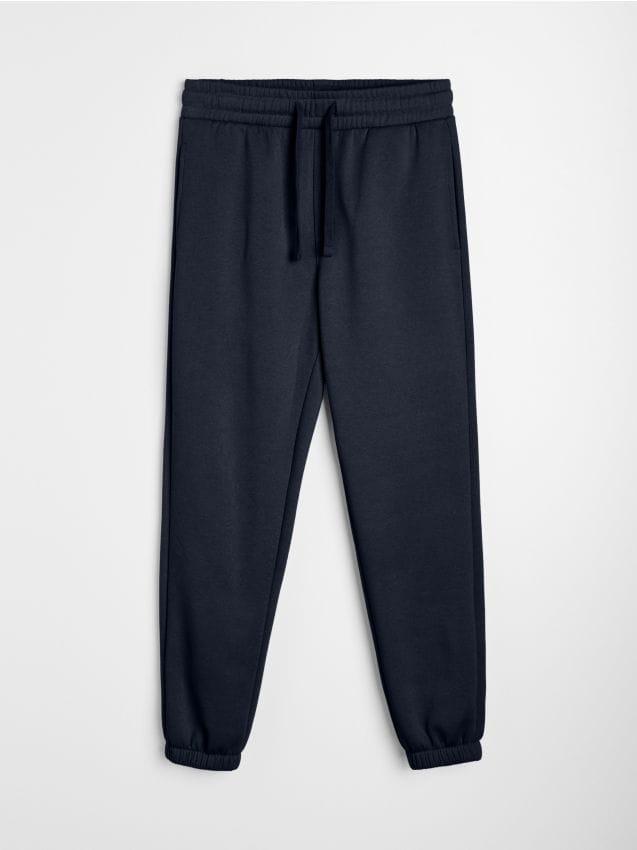 Sinsay - Pantaloni de trening tip jogger - bleumarin