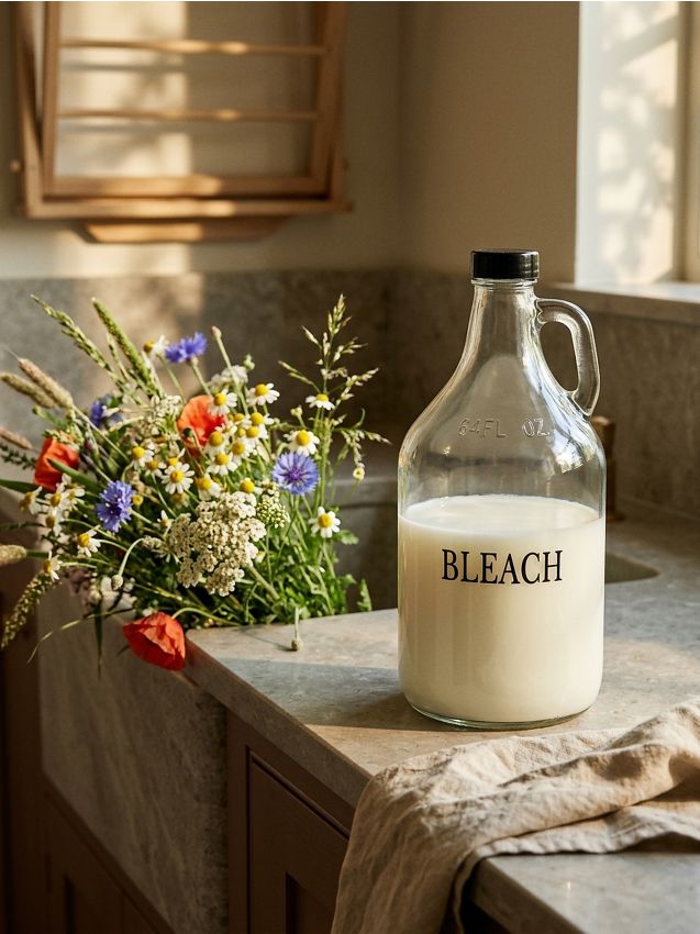 Sinsay - Sticlă pentru detergent - alb