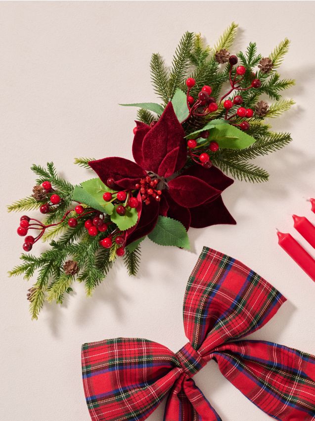 Sinsay - Dekoratívna rastlina s vianočným motívom - zelená