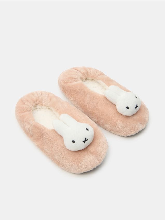 Sinsay - Papuče Miffy - pastelová ružová