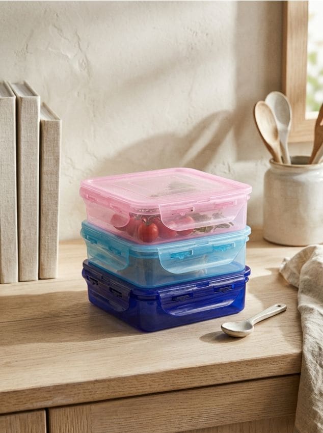 Sinsay - Recipiente pentru alimente 3 bucăți - multicolor