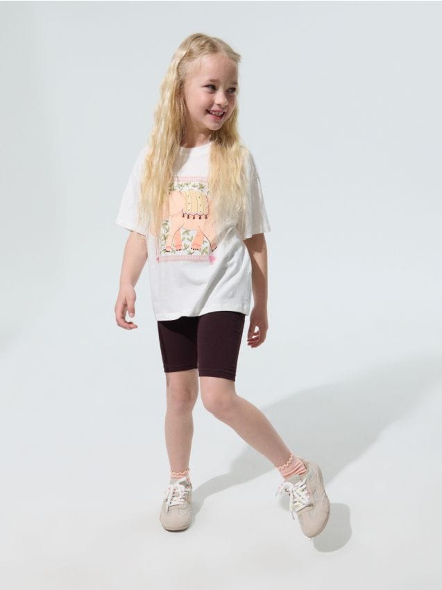Sinsay - Compleu cu top și pantaloni scurți - multicolor