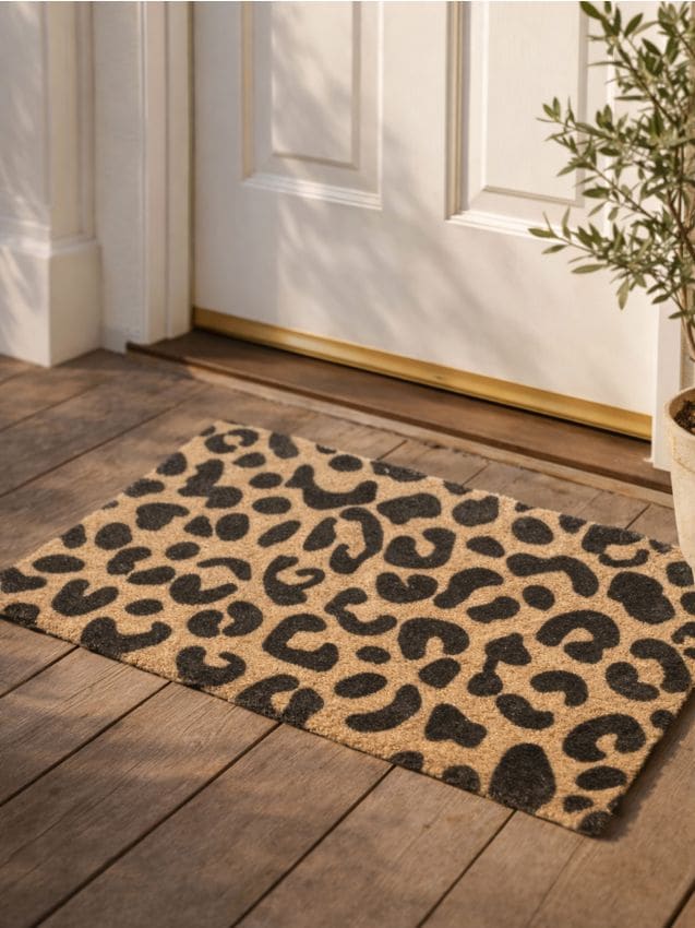 Sinsay - Covoraș de intrare cu imprimeu leopard - multicolor