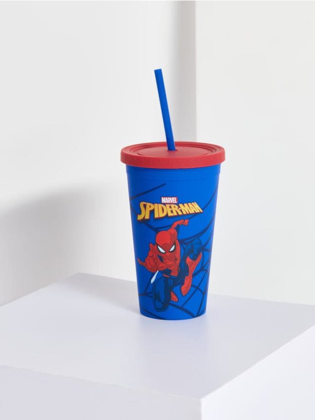 Taaskasutatav kõrrega tops Spider-Man - SINSAY