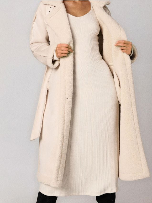 Sinsay - Rochie maxi - bej