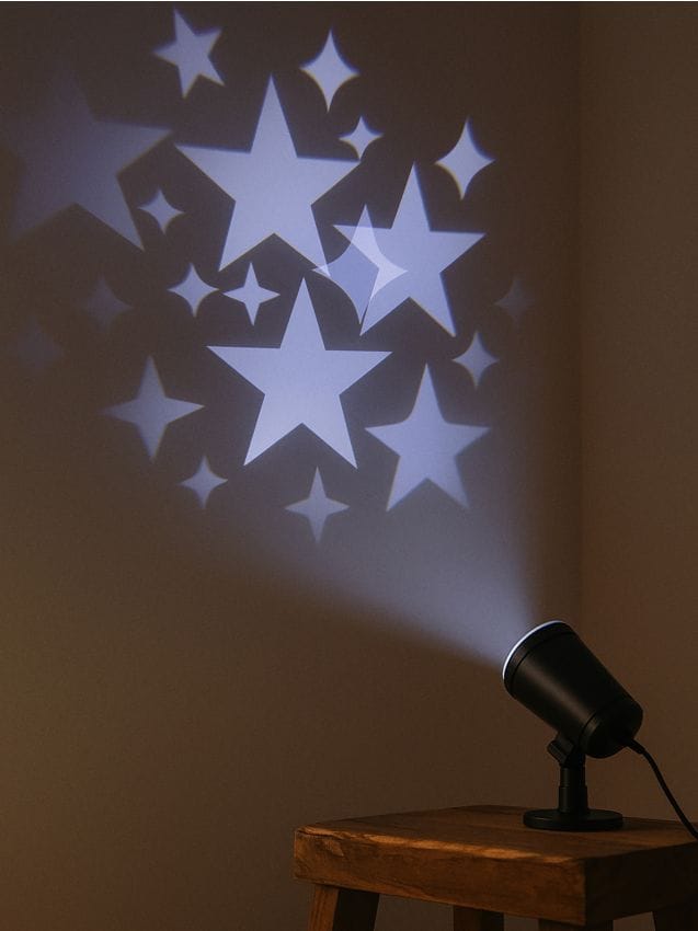 Sinsay - Vianočná LED lampa - čierna