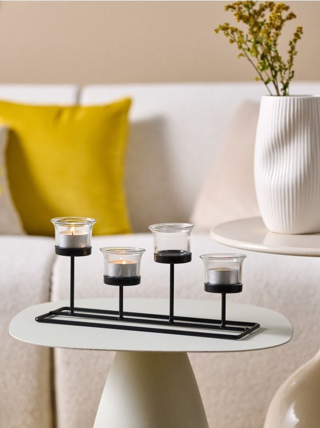 Sinsay - Sfesnic metalic - negru