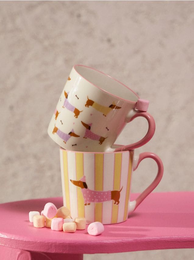 Sinsay - Keramický hrnček s potlačou - viacfarebná