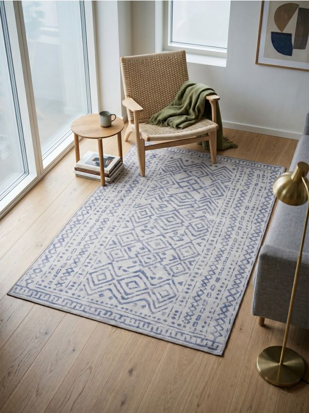 Sinsay - Covor cu model oriental decorativ - albastru-violet