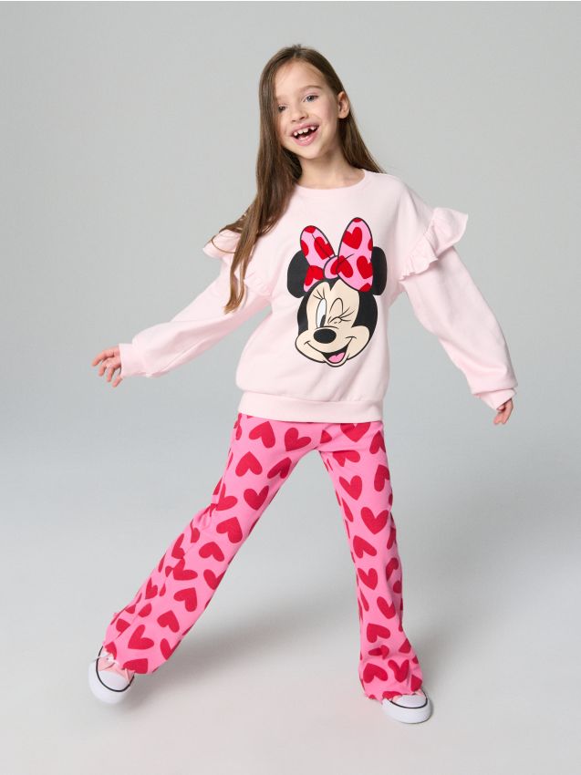 Sinsay - Set bluză și pantaloni sport Minnie Mouse - multicolor