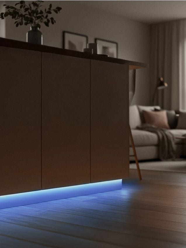 Sinsay - LED RGB pásik 1 m s diaľkovým ovládačom - viacfarebná