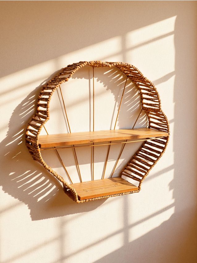 Sinsay - Policioară de perete metalică - bej