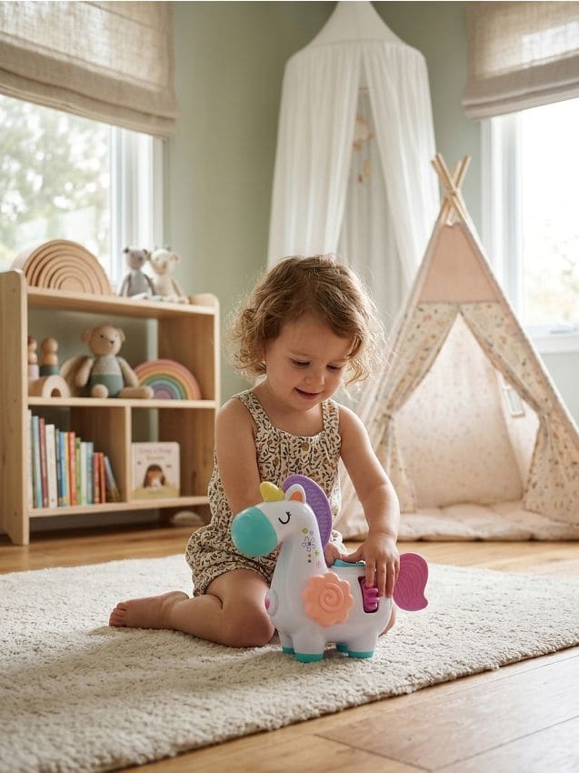 Sinsay - Jucărie – Unicorn cu Elemente Sensoriale - multicolor