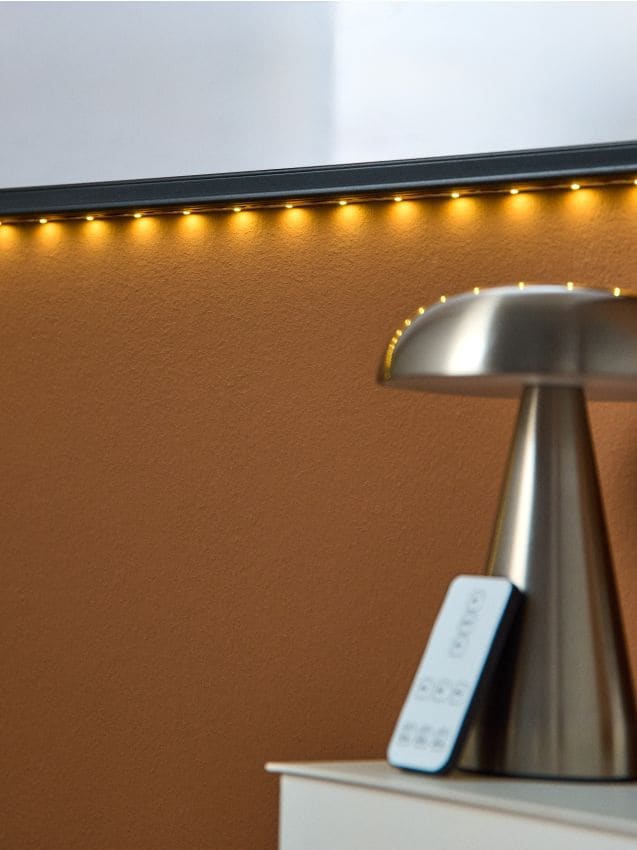 Sinsay - Biely LED pásik 3 m s diaľkovým ovládačom - biela