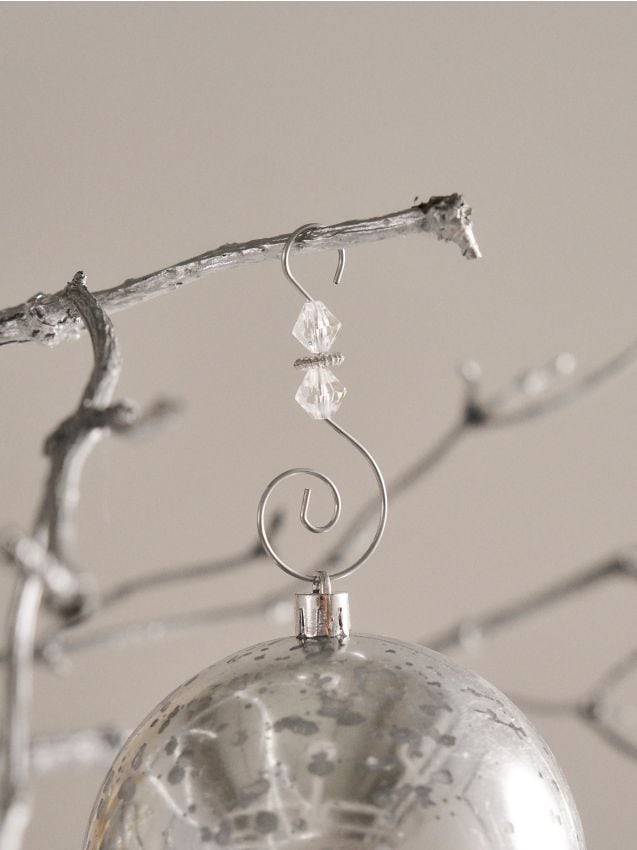 Sinsay - Súprava 20 vianočných ozdôb - strieborná