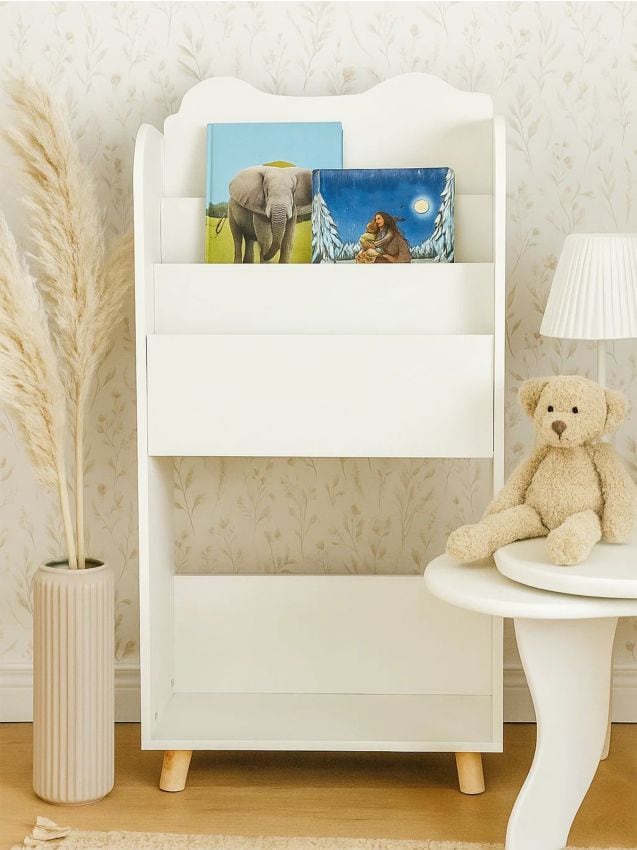 Sinsay - Detský regál na hračky a knihy - biela