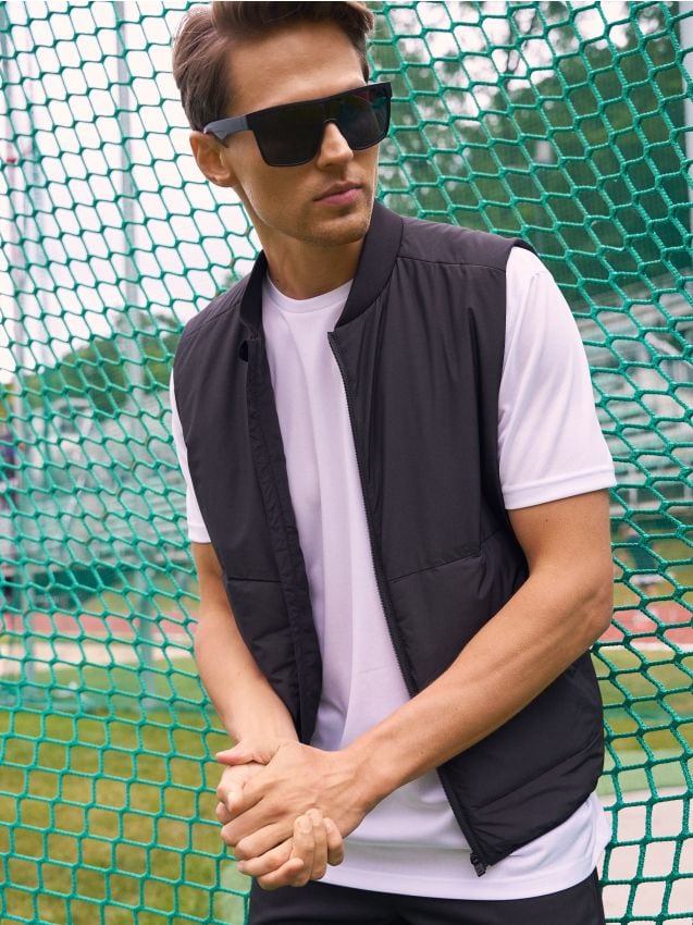 Sinsay - Tricou SNSY PERFORMANCE - alb