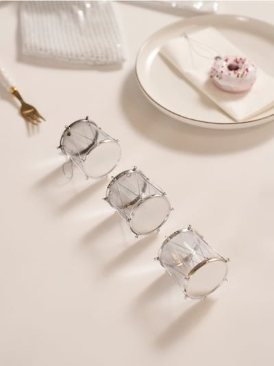 Božićna ukrasna bubanj 6 pack