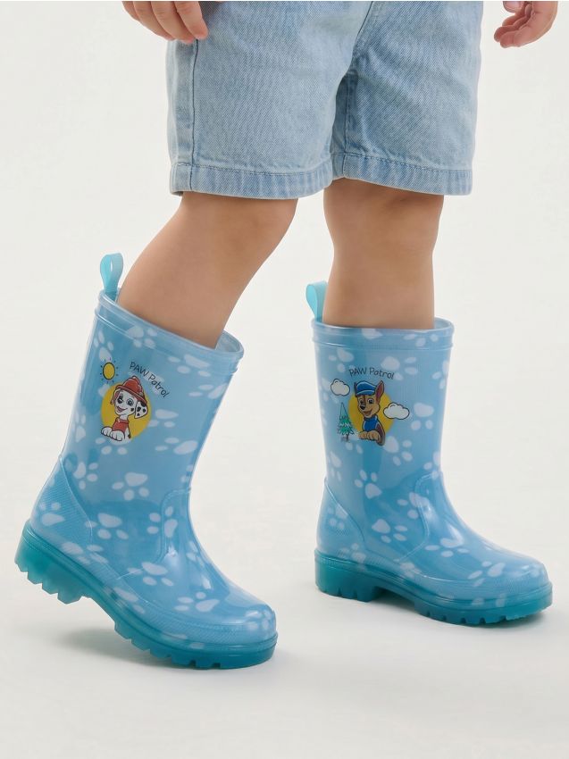 Sinsay - Cizme de ploaie cu talpă LED luminoasă PAW Patrol - albastru
