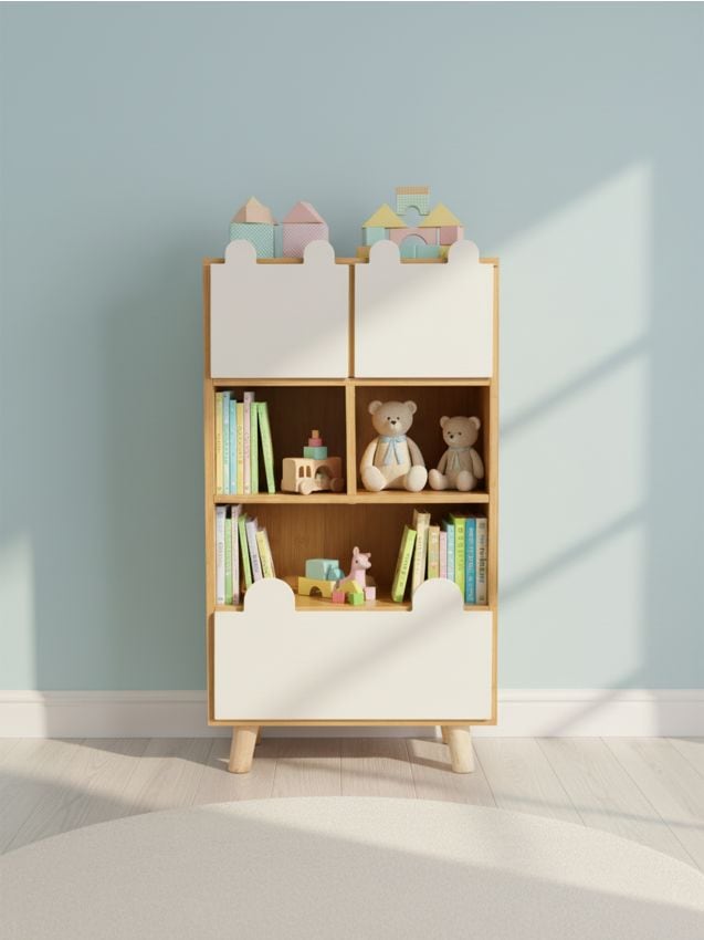 Sinsay - Detský regál so zásuvkami - telová