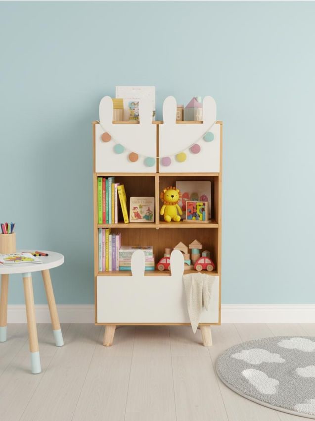 Sinsay - Detský regál so zásuvkami - béžová