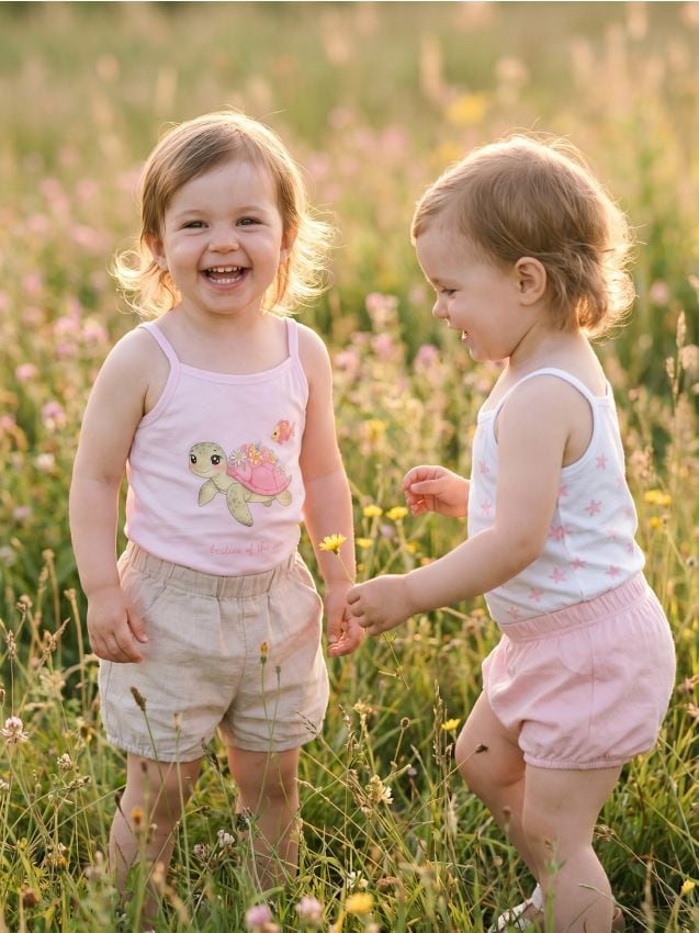 Sinsay - Body din bumbac cu bretele 2 pack - crem