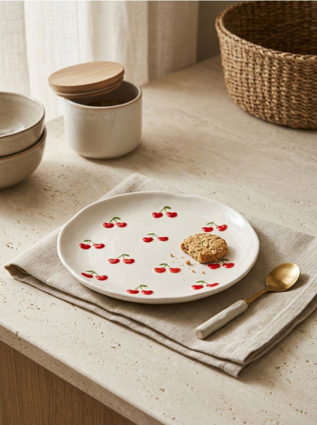 Sinsay - Farfurie cu imprimeu - multicolor