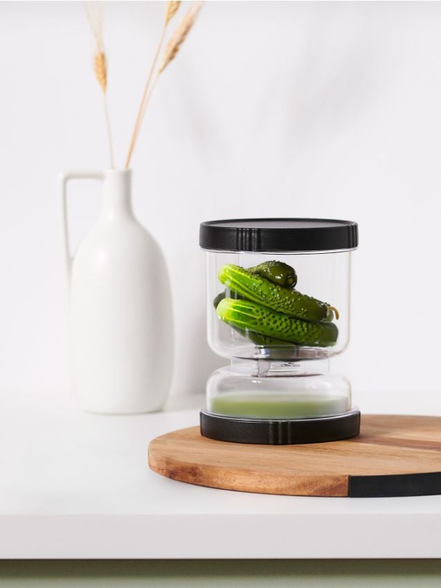 Sinsay - Pohár na nakladanú zeleninu - čierna