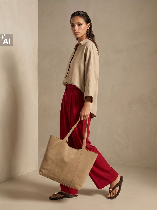 Sinsay - Pantaloni wide leg cu viscoză - mov