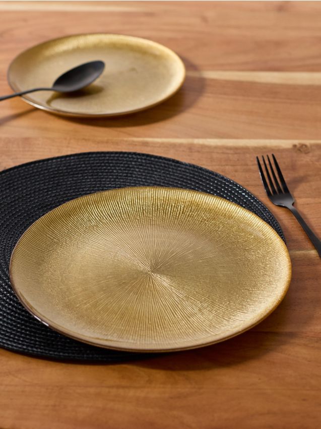 Sinsay - Tanier so zlatým lemom - zlatá