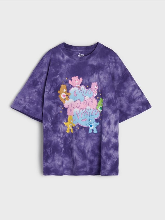 Sinsay - Pamukna majica s tie dye efektom Care Bears
