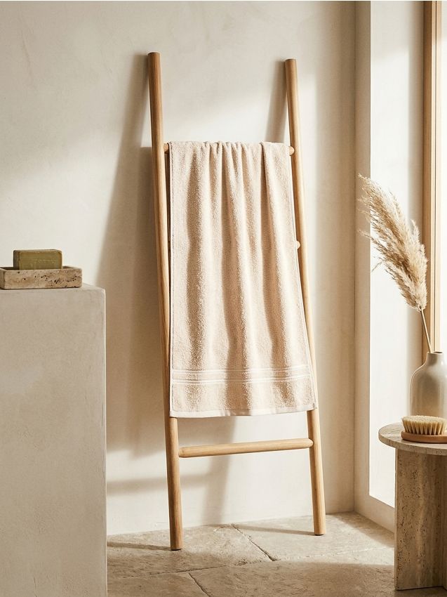 Sinsay - Prosop din bumbac uni - bej