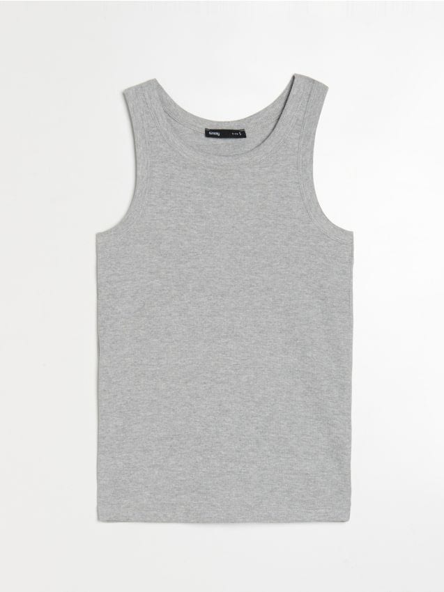 Sinsay - Tank top - szary