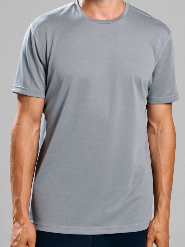 Sinsay - Tricou sport SNSY PERFORMANCE - gri deschis