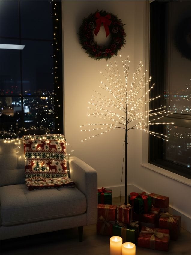 Sinsay - Vianočná LED lampička - čierna